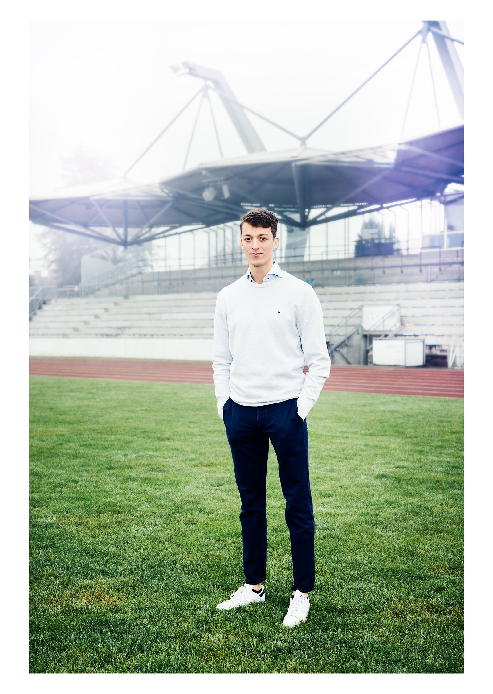 Portrait von David Manuel Herzog für den VfB Stuttgart