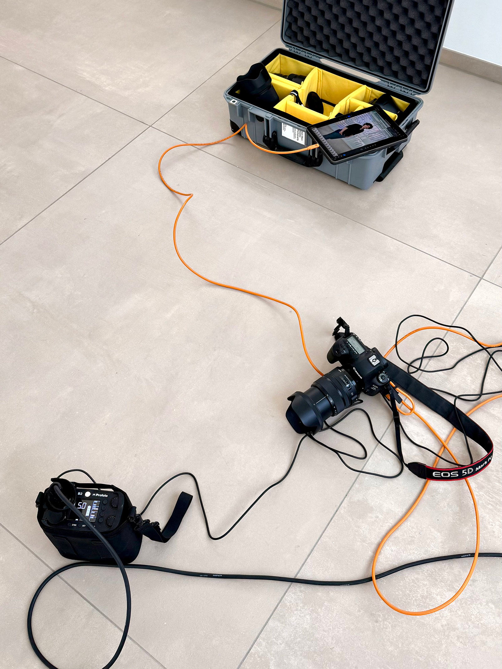 Tethered Setup – Cyber Valley Tübingen